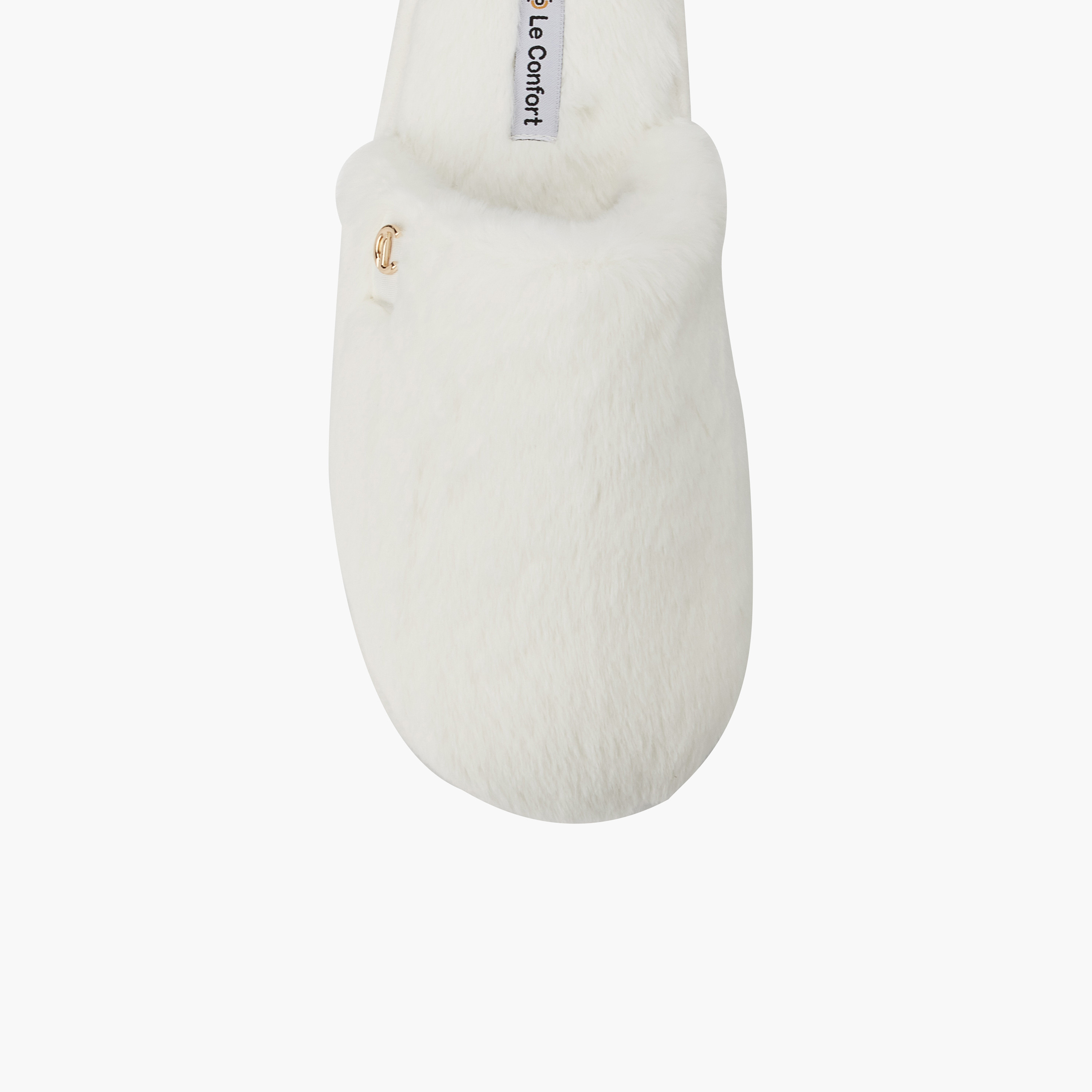 شبشب منزلي فرو صناعي للنساء من لو كونفورت-women-shoes-bedroomslippers-image-2