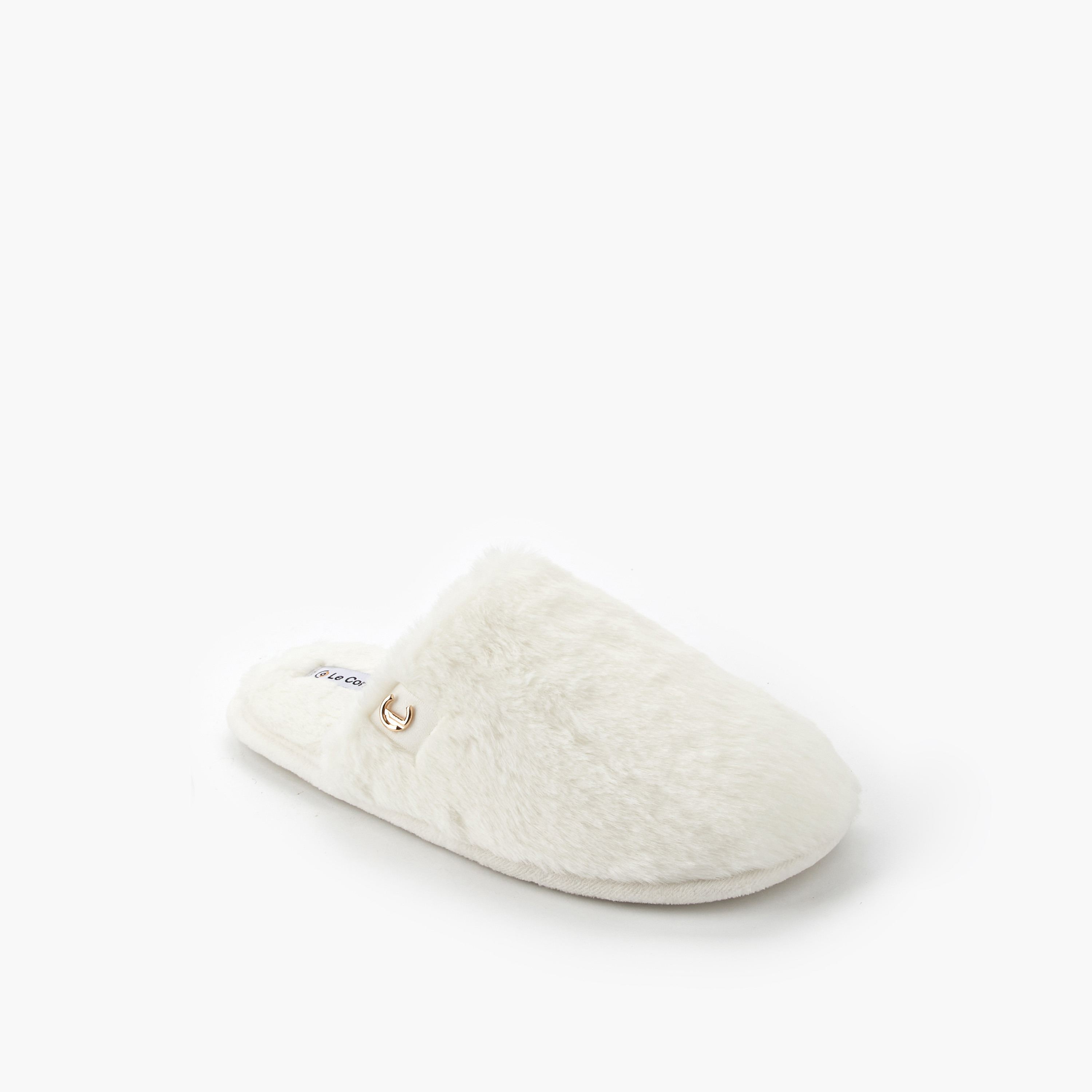 شبشب منزلي فرو صناعي للنساء من لو كونفورت-women-shoes-bedroomslippers-image-5