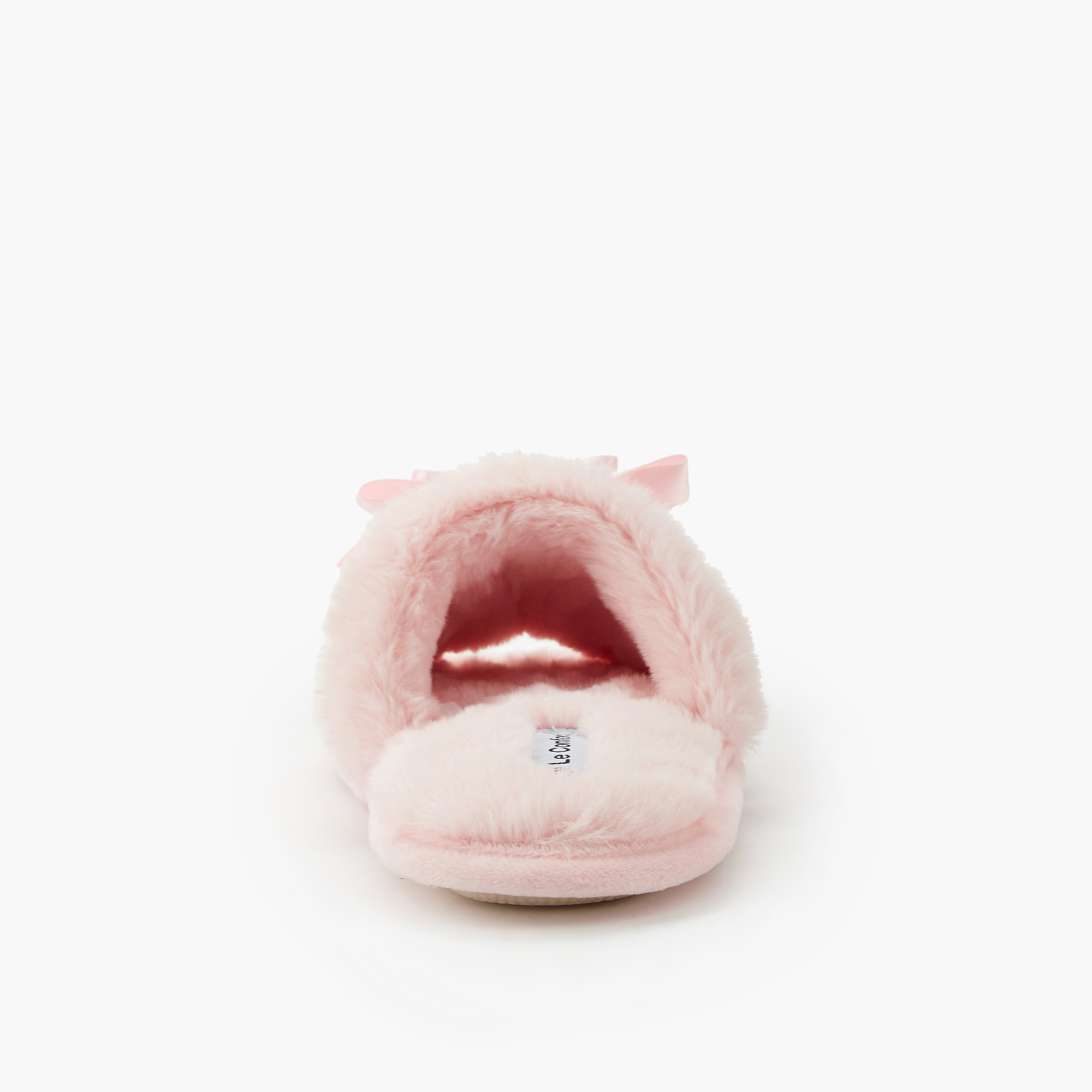 Le Confort Women Faux Fur Bedroom Slippers-women-shoes-bedroomslippers-image-5