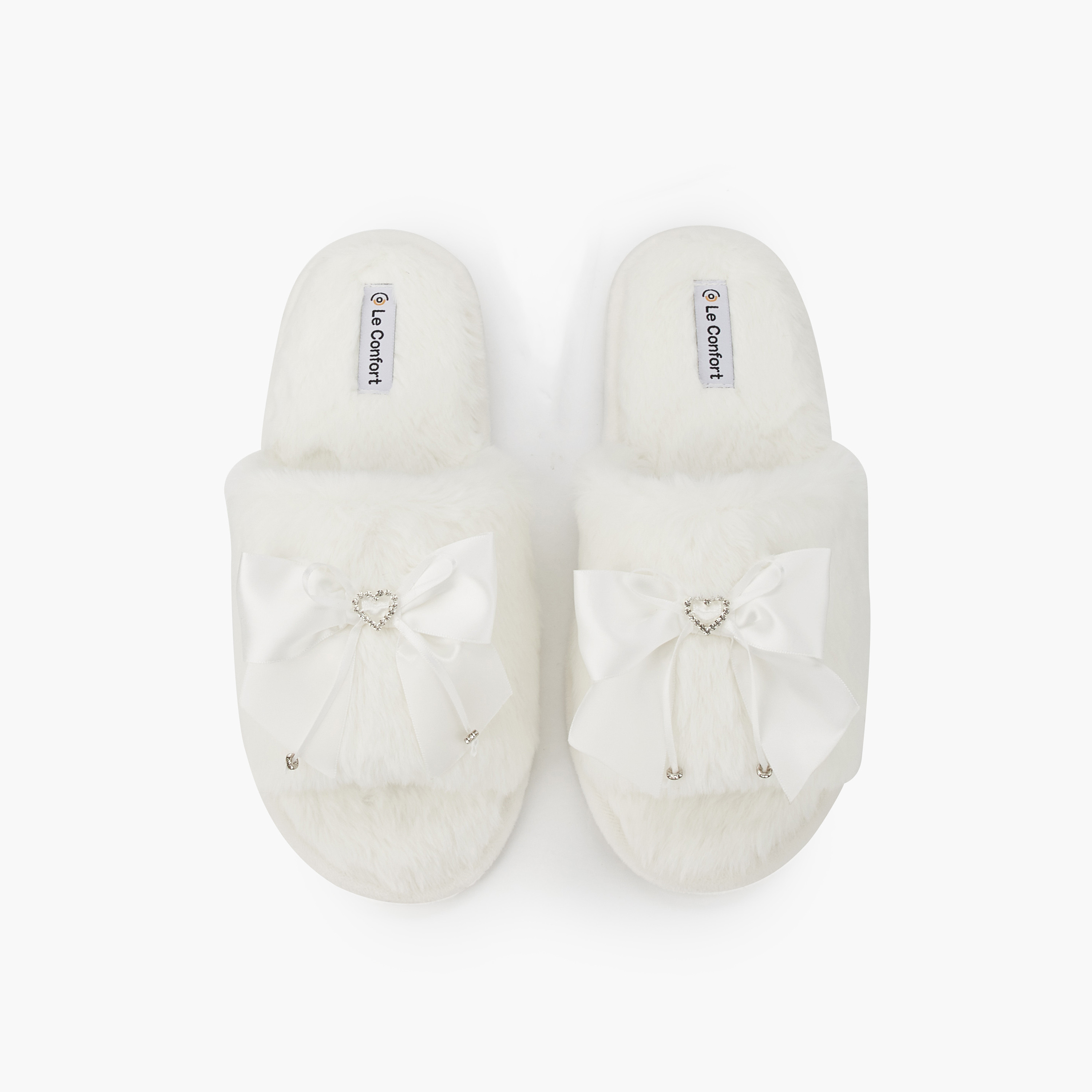 Le Confort Women Faux Fur Bedroom Slippers-women-shoes-bedroomslippers-image-1