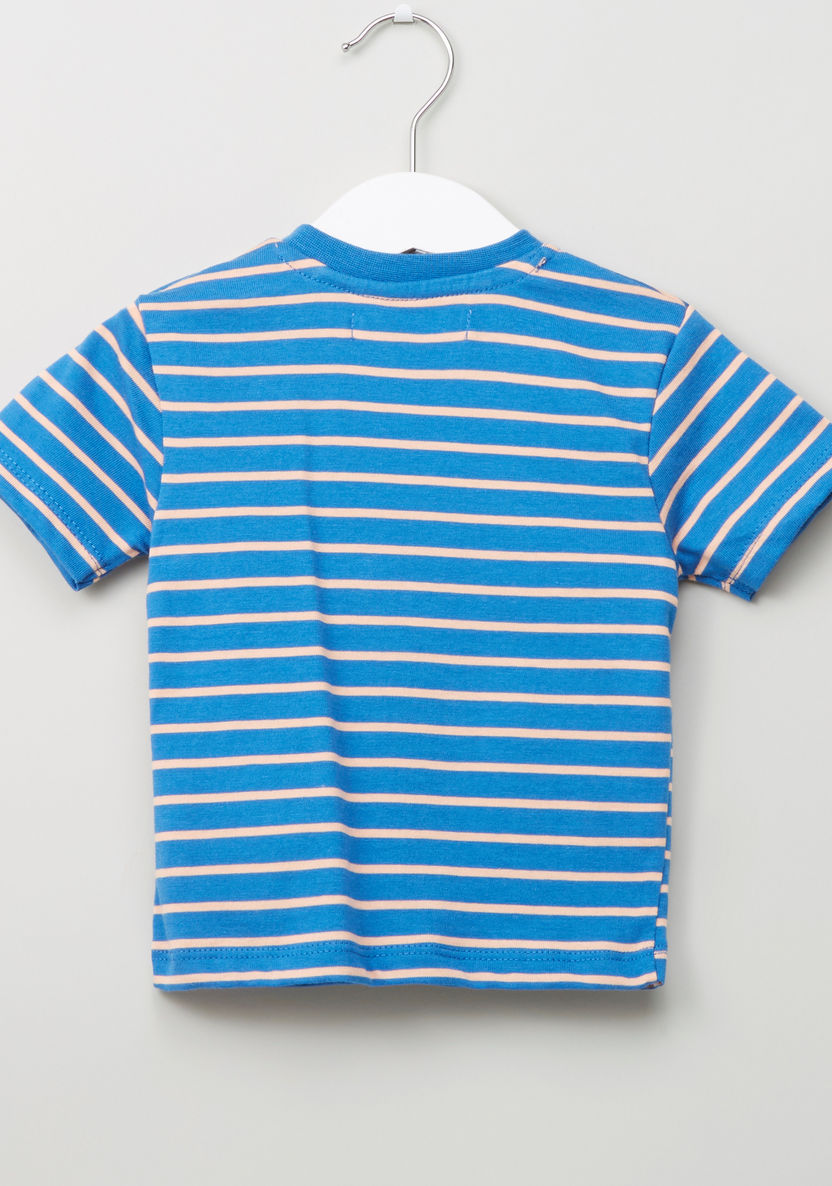 Juniors Crew Neck Printed T-shirts - Set of 3-T Shirts-image-3