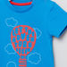 Juniors Graphic Printed Round Neck Short Sleeves T-shirt-T Shirts-thumbnail-1