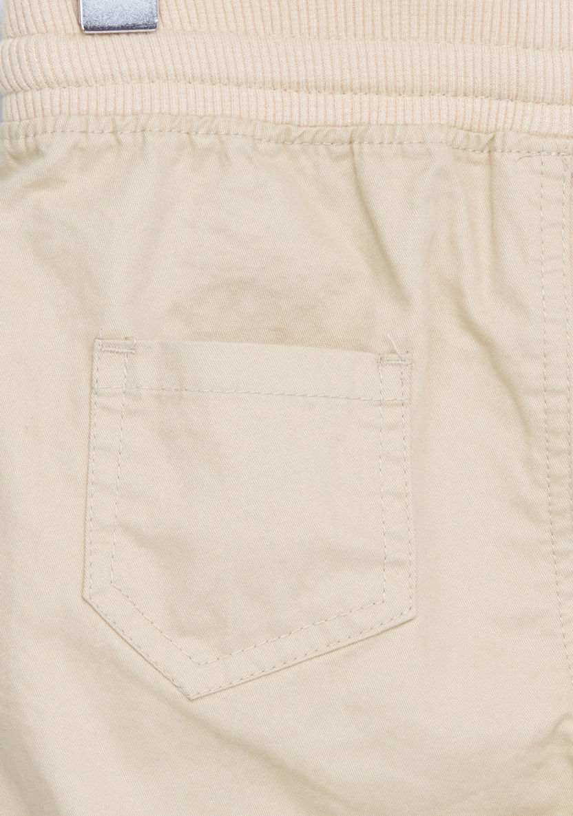 Juniors Pocket Detail Pants with Drawstring-Pants-image-3