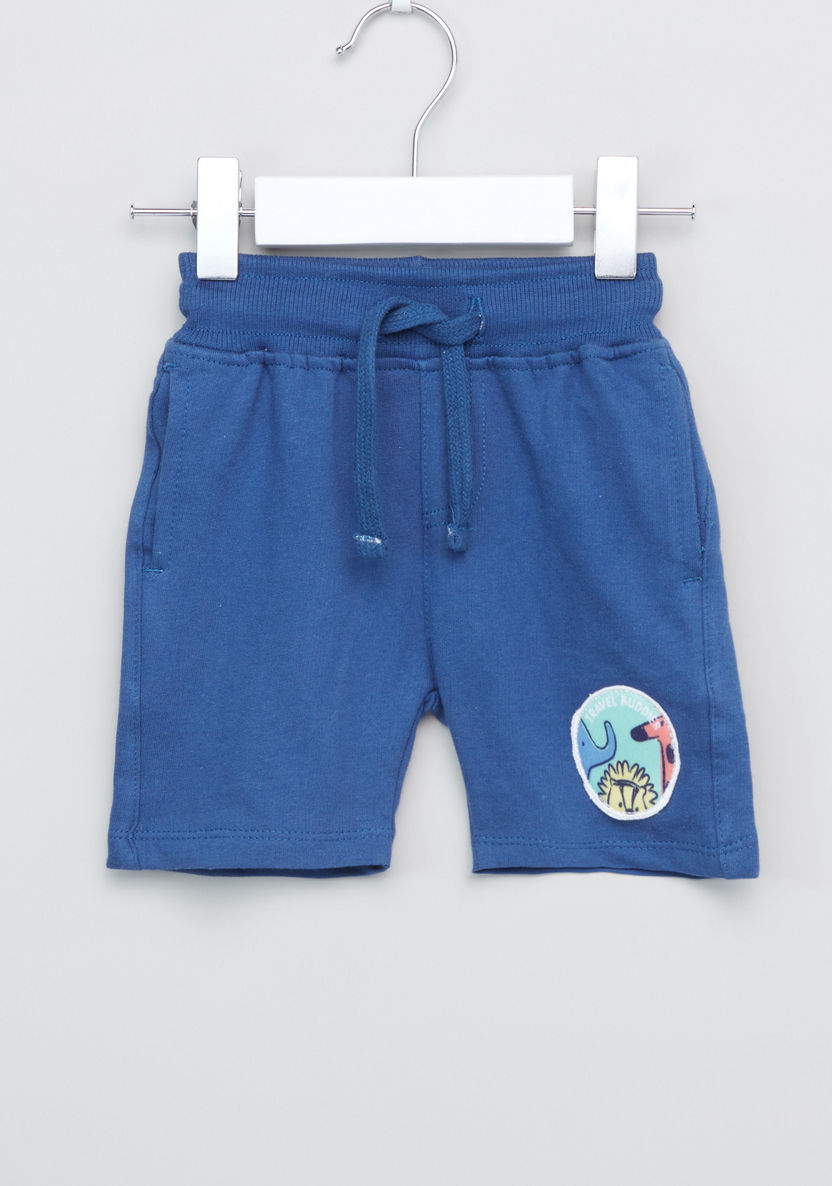 Juniors Pocket Detail Shorts - Set of 2-Shorts-image-1