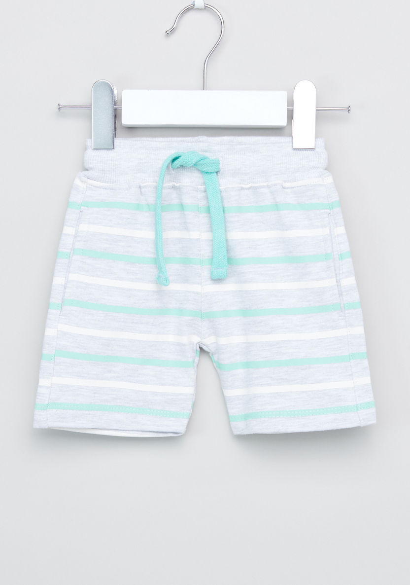 Juniors Pocket Detail Shorts - Set of 2-Shorts-image-4