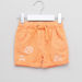 Juniors Chequered Short Sleeves Shirt with Printed Shorts-Clothes Sets-thumbnail-4