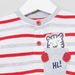 Juniors Striped Henley Neck Long Sleeves T-shirt-T Shirts-thumbnail-1