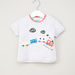 Juniors Graphic Printed T-shirt with Round Neck and Short Sleeves-T Shirts-thumbnail-0