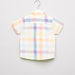 Juniors Chequered Short Sleeves Shirt-Shirts-thumbnail-2