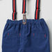 Juniors Applique Detail Shorts with Suspenders-Shorts-thumbnail-3