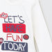 Juniors Printed T-shirt with Jog Pants-Clothes Sets-thumbnail-2