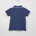 Juniors Striped Polo Neck T-shirt-T Shirts-thumbnail-2