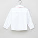Juniors Solid Long Sleeves Shirt with Printed Tie-Shirts-thumbnail-2