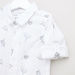 Juniors Printed Shirt with Roll-Up Tab Sleeves-Shirts-thumbnail-3