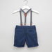 Juniors Suspender Shorts with Side Pockets-Shorts-thumbnail-2
