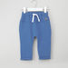 Giggles Solid Knit Full Length Cotton Pants with Tie-up Closure-Pants-thumbnail-0