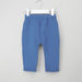 Giggles Solid Knit Full Length Cotton Pants with Tie-up Closure-Pants-thumbnail-2