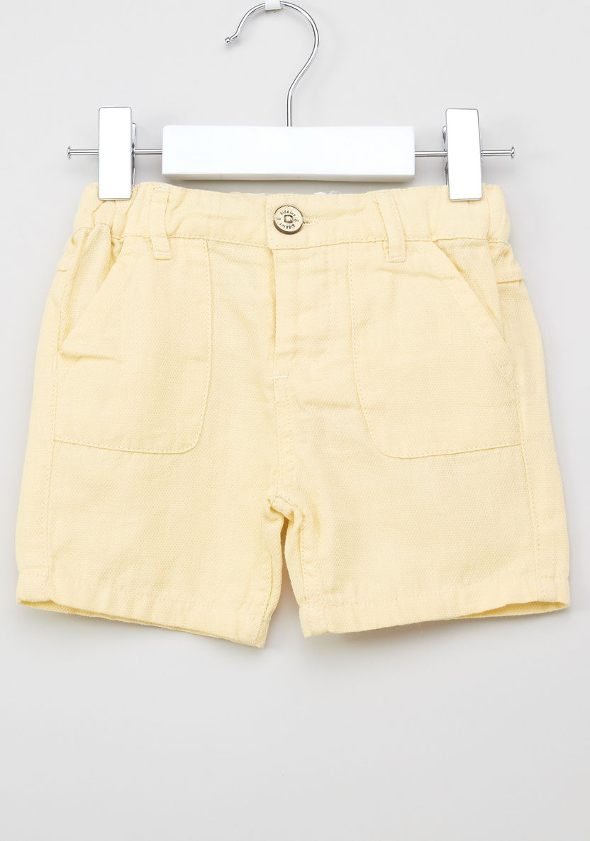 Giggles Pocket Detail Shorts-Shorts-image-0