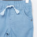 Giggles Pocket Detail Shorts with Drawstring-Shorts-thumbnail-1