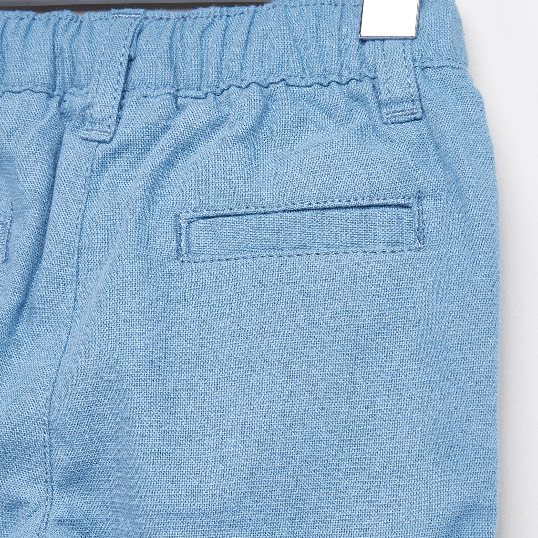 Giggles Pocket Detail Shorts with Drawstring-baby-boys-clothing-bottoms-shorts-image-4