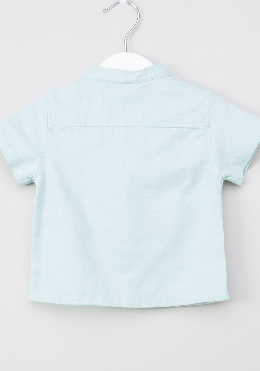 Giggles Solid Shirt and Shorts Set-Clothes Sets-image-3