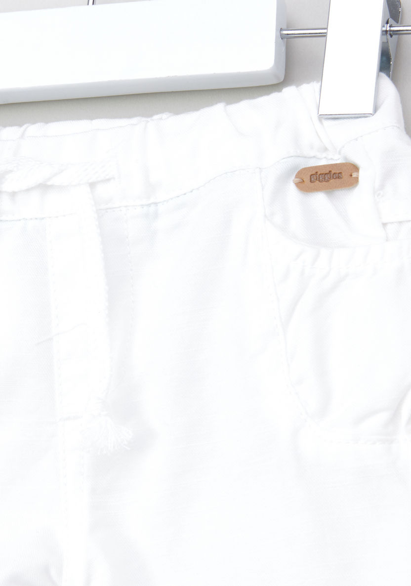 Giggles Solid Shirt and Shorts Set-Clothes Sets-image-5