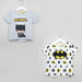 Warner Bros Batman Graphic Printed T-shirt - Set of 2-T Shirts-thumbnail-0