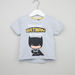 Warner Bros Batman Graphic Printed T-shirt - Set of 2-T Shirts-thumbnail-1