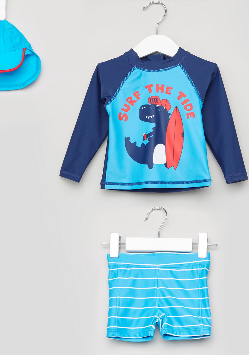 Juniors Assorted 3-Piece Swimwear Set-Swimwear-image-0