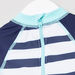 Juniors Striped Raglan Sleeves Romper-Rompers%2C Dungarees and Jumpsuits-thumbnail-3