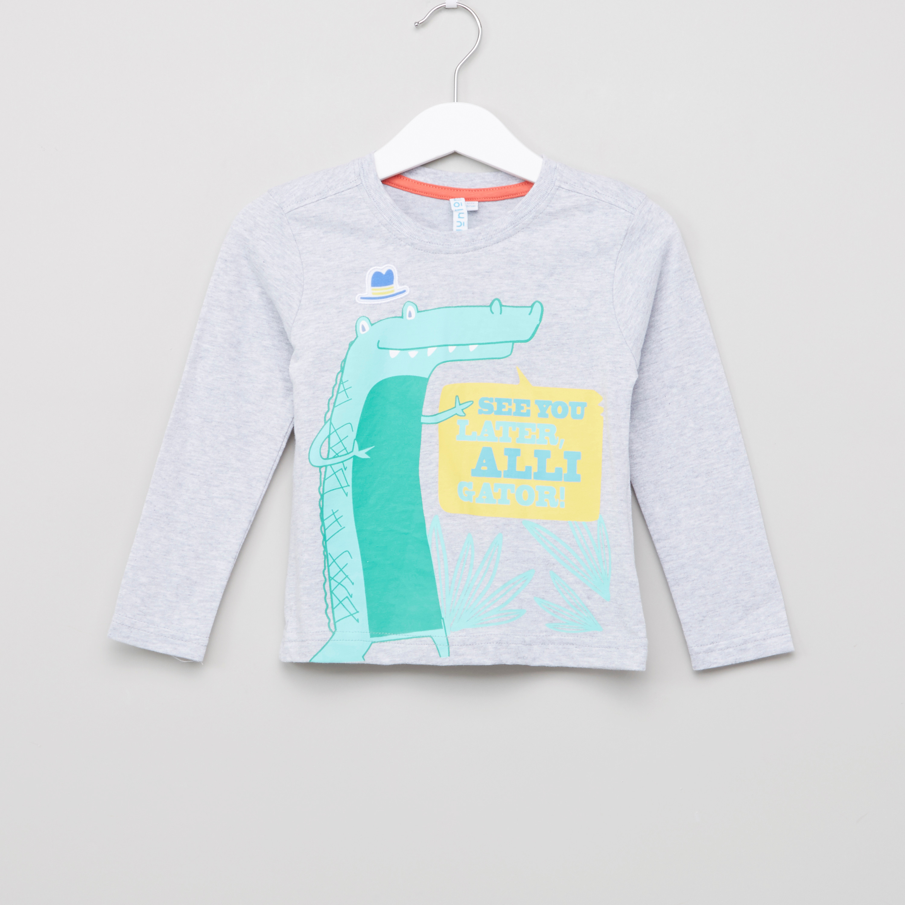 Juniors Printed Long Sleeves T-Shirt - Set of 2-boys-clothing-tshirtsandpolos-image-5