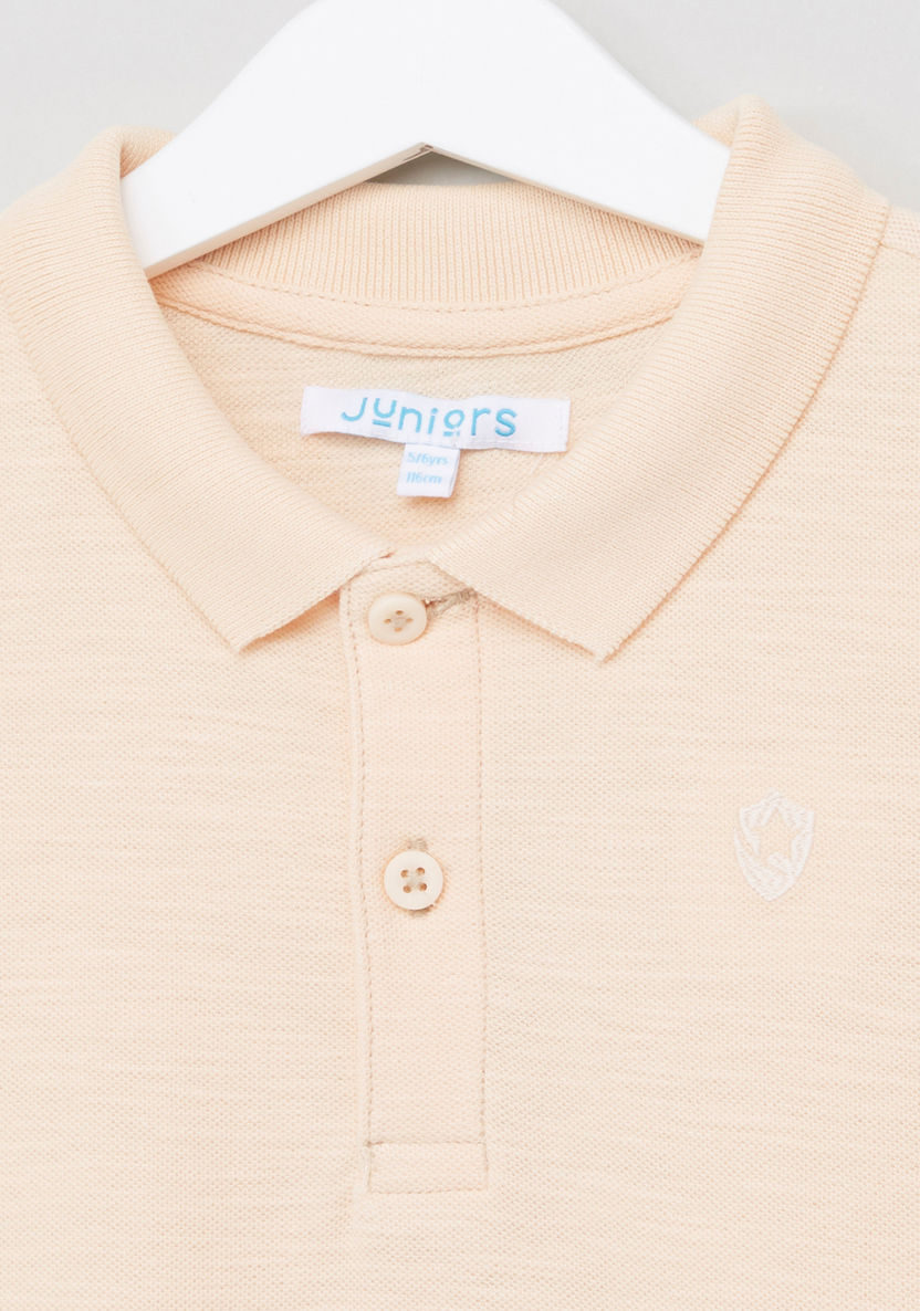 Juniors Polo Neck T-shirt-T Shirts-image-1