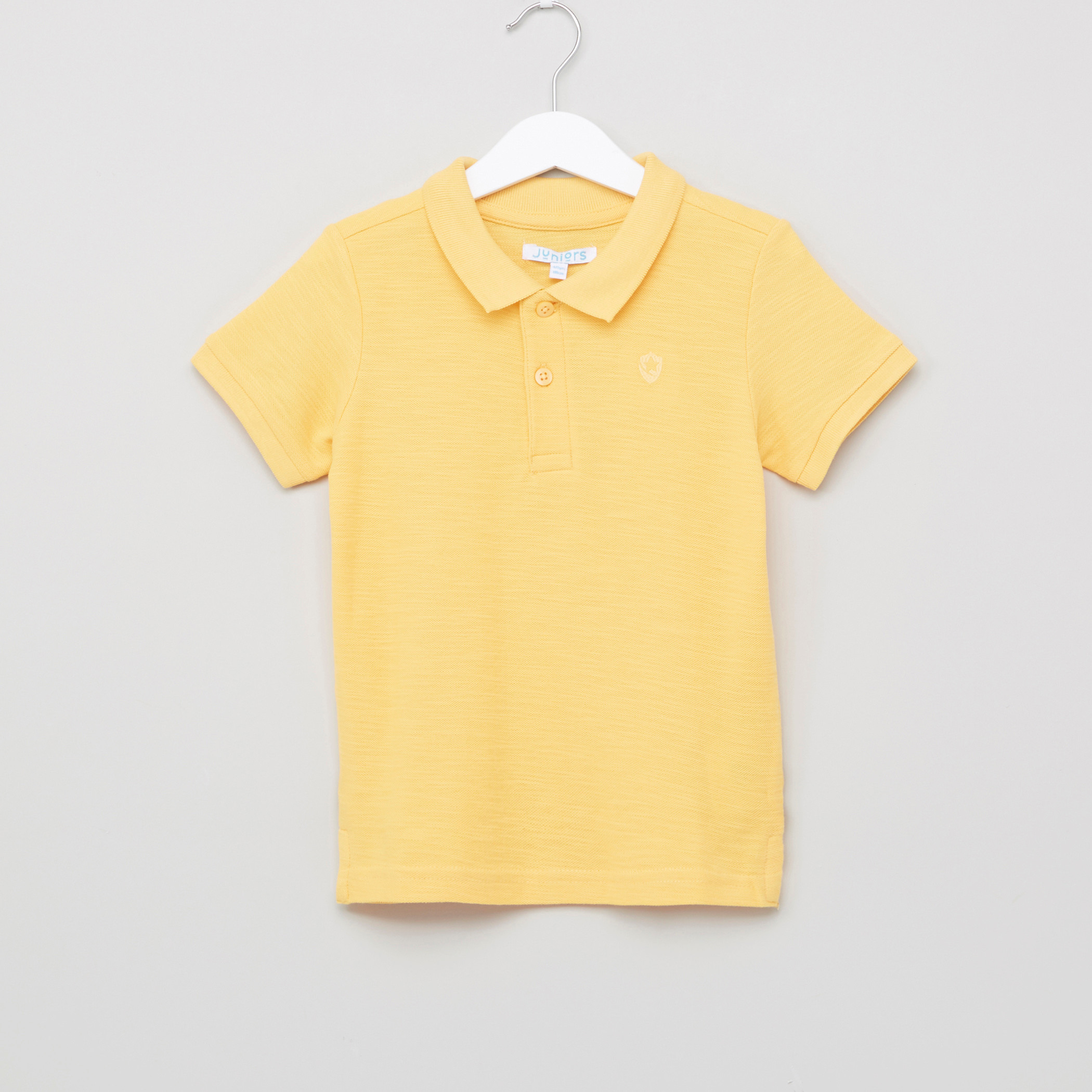 Juniors Polo Neck T-Shirt-boys-clothing-tshirtsandpolos-image-1