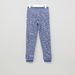Juniors Printed Jog Pants with Pocket Detail and Drawstring-Joggers-thumbnail-2