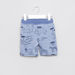 Juniors Printed Shorts with Pocket Detail and Drawstring-Shorts-thumbnail-2