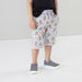 Juniors Printed Knit Shorts with Pockets-Shorts-thumbnail-3