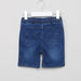 Juniors Pocket Detail Shorts with Drawstring-Shorts-thumbnail-2