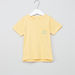 Juniors Printed Round Neck Short Sleeves T-shirt-T Shirts-thumbnail-0