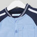 Juniors Striped Raglan Sleeves Shirt-Shirts-thumbnail-1