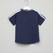 Juniors Striped Raglan Sleeves Shirt-Shirts-thumbnail-2