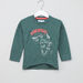 Juniors Printed Applique Detail Sweat Top-T Shirts-thumbnail-0