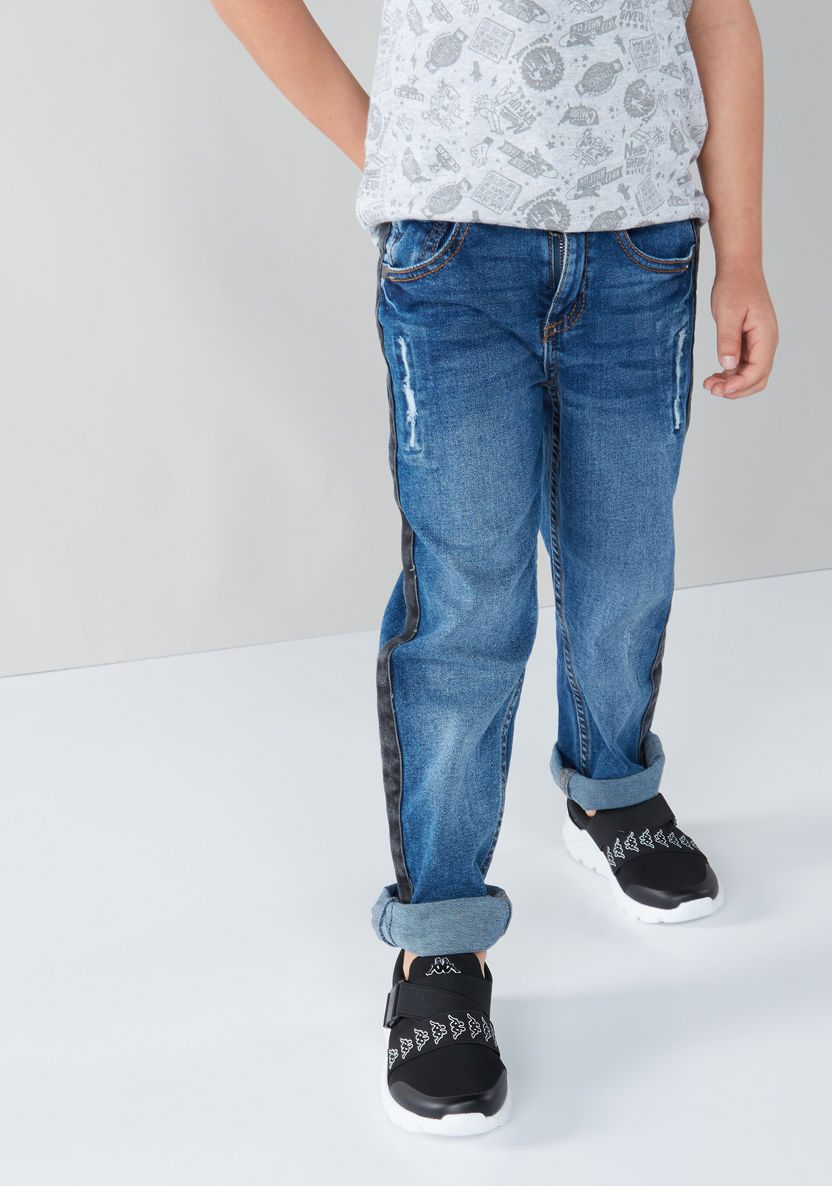Juniors 5-Pocket Denim Pants-Jeans-image-0