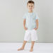 Juniors Round Neck T-shirt with Bow Accent and Suspender Styling-T Shirts-thumbnail-1