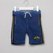 Juniors Tape Detail Shorts with Drawstring-Shorts-thumbnail-0