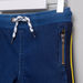 Juniors Tape Detail Shorts with Drawstring-Shorts-thumbnail-1