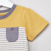 Eligo Striped Chest Pocket T-shirt-T Shirts-thumbnail-1