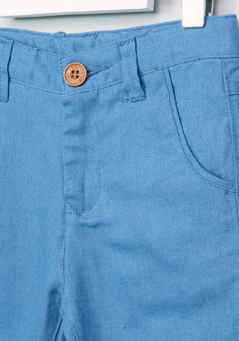 Eligo Pocket Detail Pants-Pants-image-1