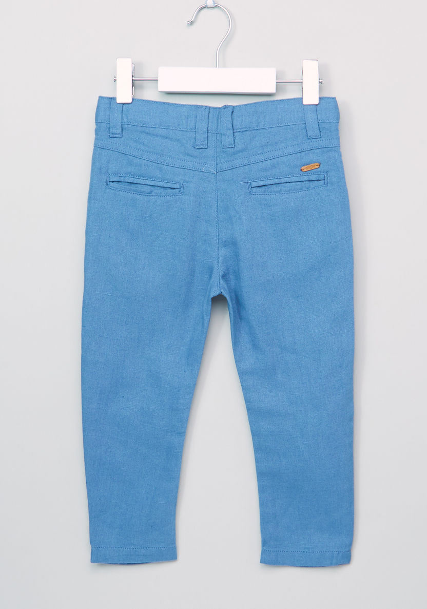 Eligo Pocket Detail Pants-Pants-image-2