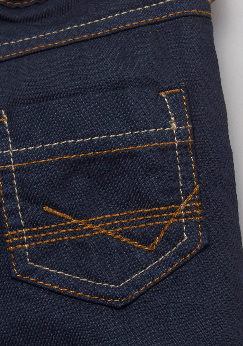 Eligo Stitch Detail Jeans with Pockets-Jeans-image-3