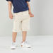 Eligo Solid Shorts with Pocket Detail-Shorts-thumbnail-2